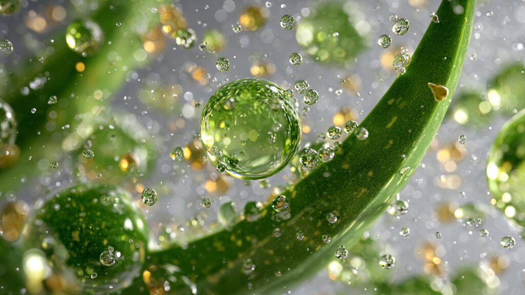 Aloe vera dan Willow Bark Extract untuk mengurangi minyak dan komedo