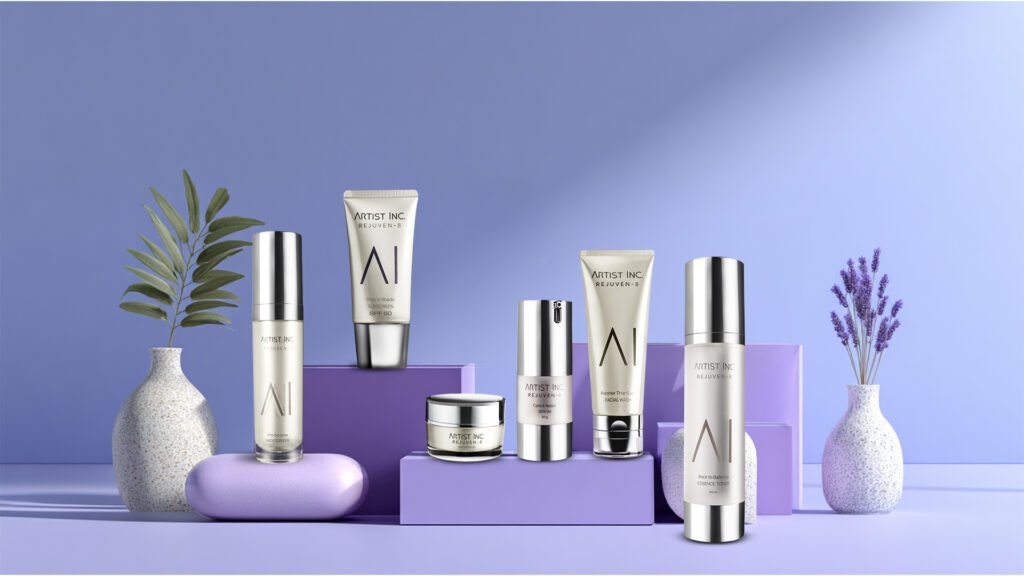 Rangkaian Rejuven-8 Series dari Artist Inc, skincare lokal harga affordable kualitas jutaan