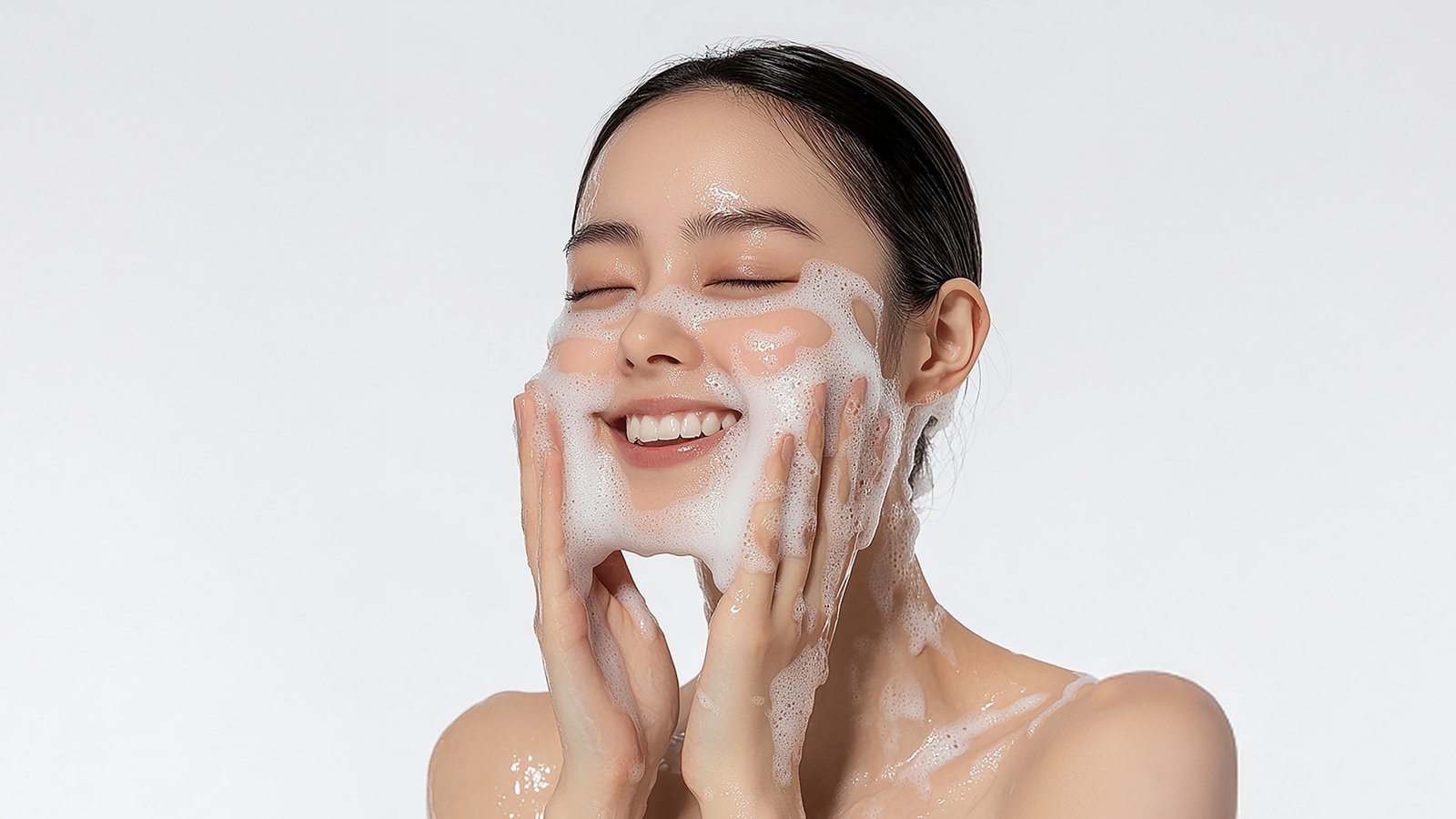 Bersihkan wajah dengan Fresher Than Ever Facial Wash dari Artist Inc dengan bahan aktif pilihan