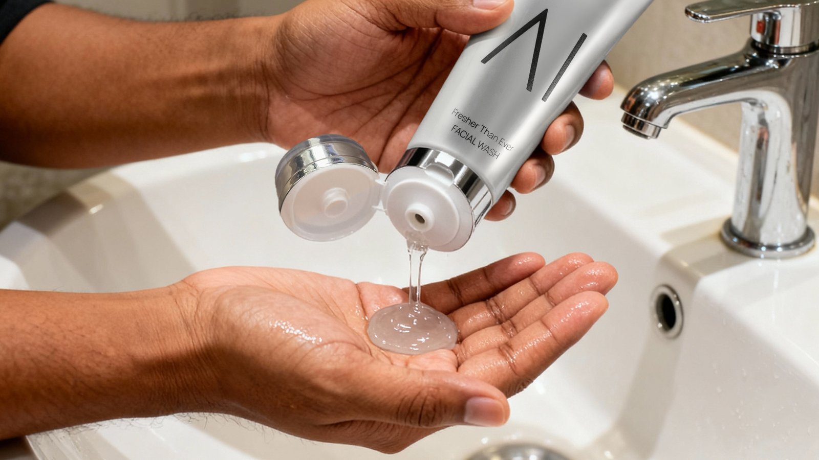 Fresher Than Ever Facial Wash dari Artist Inc. memiliki kandungan Niacinamide, Hyaluronic Complex dan D-Panthenol