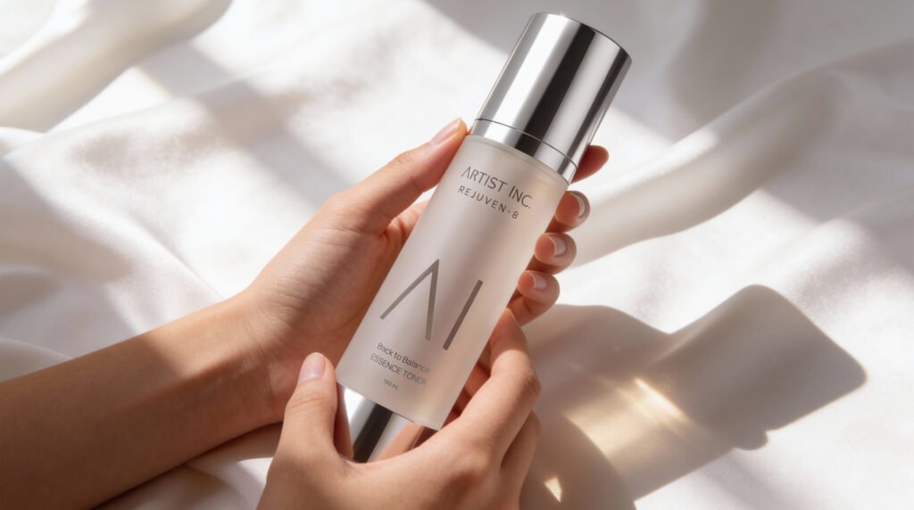 toner yang sedang digenggam